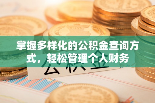狮子掌握多样化的公积金查询方式，轻松管理个人财务