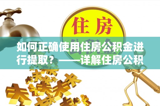 狮子如何正确使用住房公积金进行提取？——详解住房公积金代办提取流程与注意事项